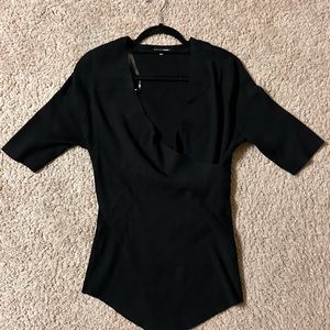 Fashion nova wrap shirt